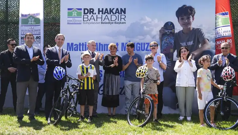 Bahçelievler’de Spor Tutkunlarına Müjde: Mattia Ahmet Minguzzi Skate Parkı Açıldı!