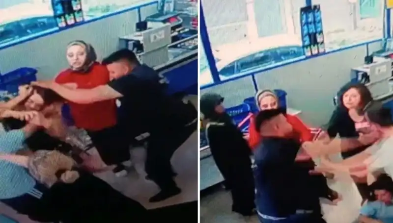 Markette Yaşanan Olay: Kadın Feci Şekilde Darp Edildi!