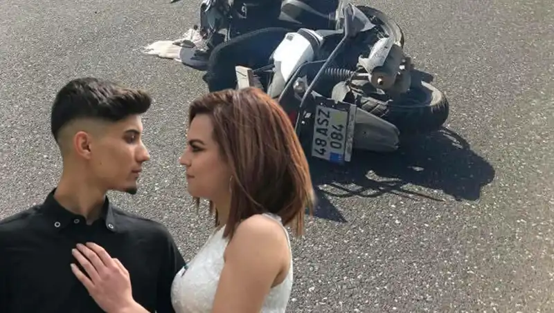 Genç Çiftin Hayalleri Motosiklet Kazasında Son Buldu