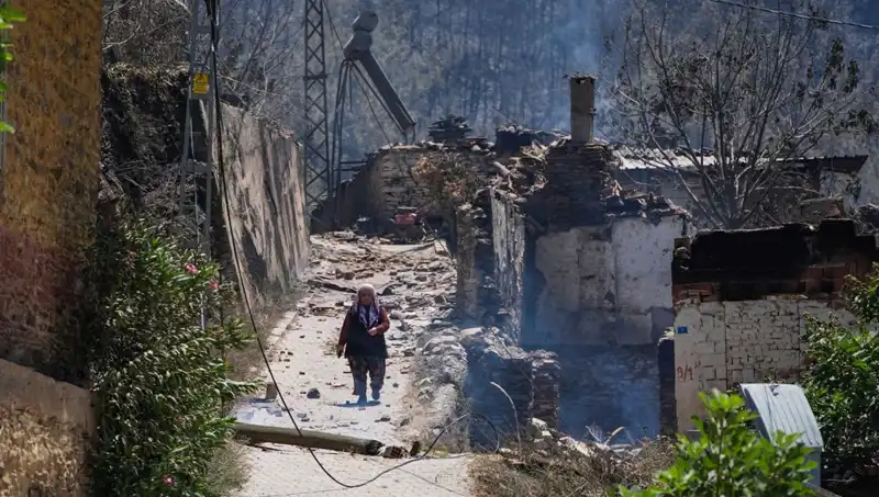 İzmir ve Bilecik’te Yangınların Yıktığı 415 Bina: Acı Bir Bilanço