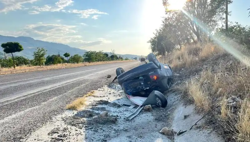 Adıyaman'da Otomobil Takla Attı: Kaza Anının Detayları Ortaya Çıktı