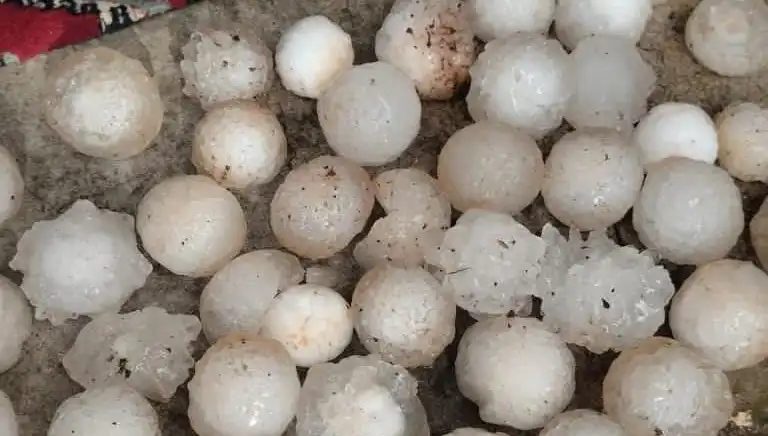 Şanlıurfa’da Beklenmedik Hava Olayı: Kar Topu Büyüklüğünde Dolu Yağdı