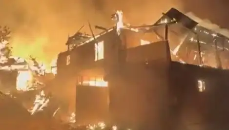 Çankırı'da Yangın Faciası: Altı Ev ve Bir Ahır Kül Oldu