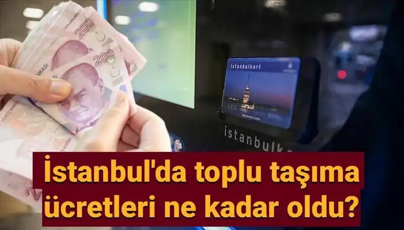 İstanbul Toplu Taşıma Ücretlerinde Şok Zam: Yeni Tarifeler Neler?