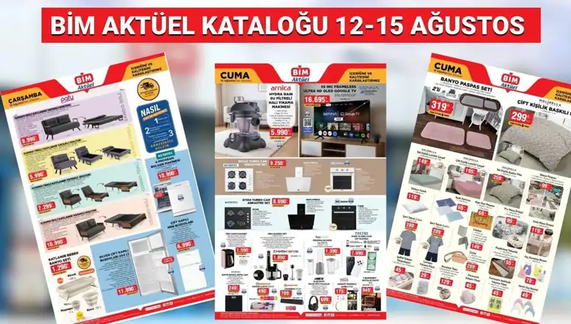 BİM Aktüel Ürünleriyle Yoğun Bir Hafta: Termos, Drone ve Daha Fazlası!
