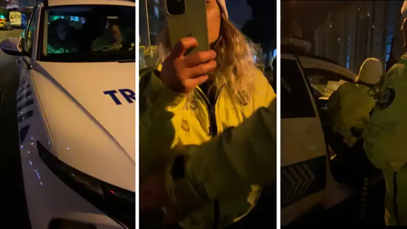 e-Devlet'ten Cezayı Gören Vatandaş, Polisle Gerilim Dolu Anlar Yaşadı