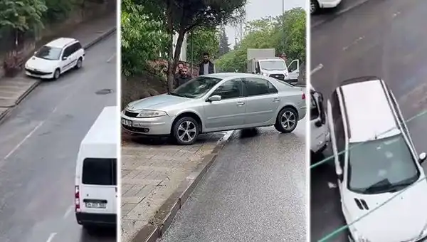 Otobüs Mazot Sızdırınca İki Aracın Kaza Yapmasına Sebep Oldu!