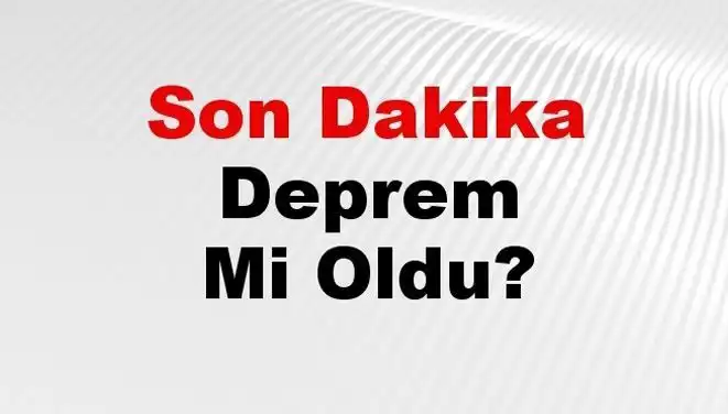 Hatay'da Son Dakika Deprem: Kandilli ve AFAD’dan İlk Açıklama Geldi!