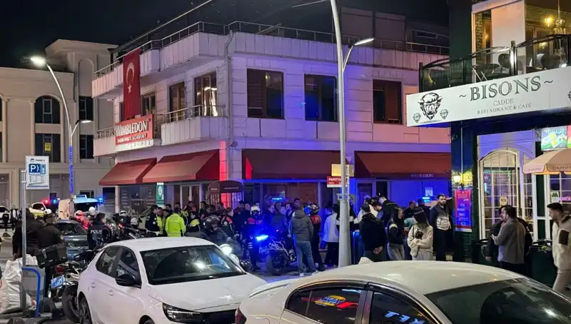 Kafe Sahibine Tepkisi Bıçaklama ile Sonuçlanan Havaya Ateş Olayı
