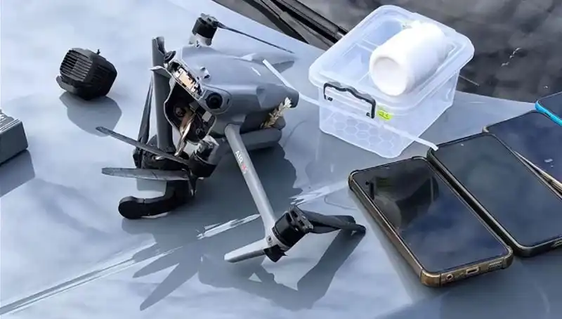 Uyuşturucu Sevkıyatı Yapan Drone Hava Savunma Sistemleriyle Düşürüldü