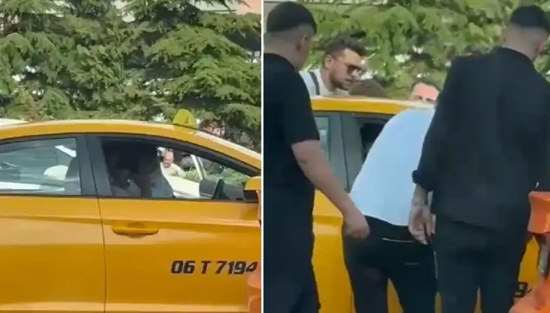 Trafikte Tartıştığı Taksi Şoförüne Saldıran Adam Gözaltına Alındı