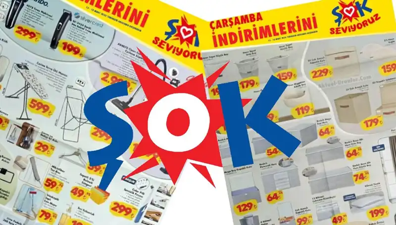 ŞOK 12 Mart Aktüel Kataloğu ile Evde Devrim Yaratın!